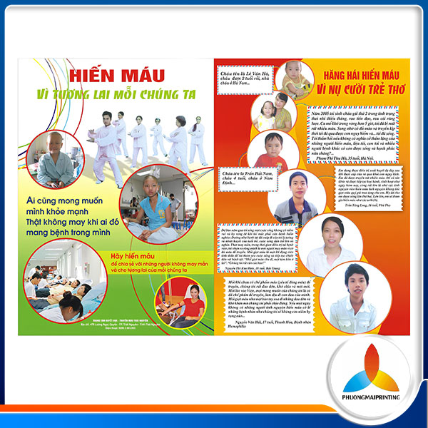 In poster, tờ rơi, tờ gấp